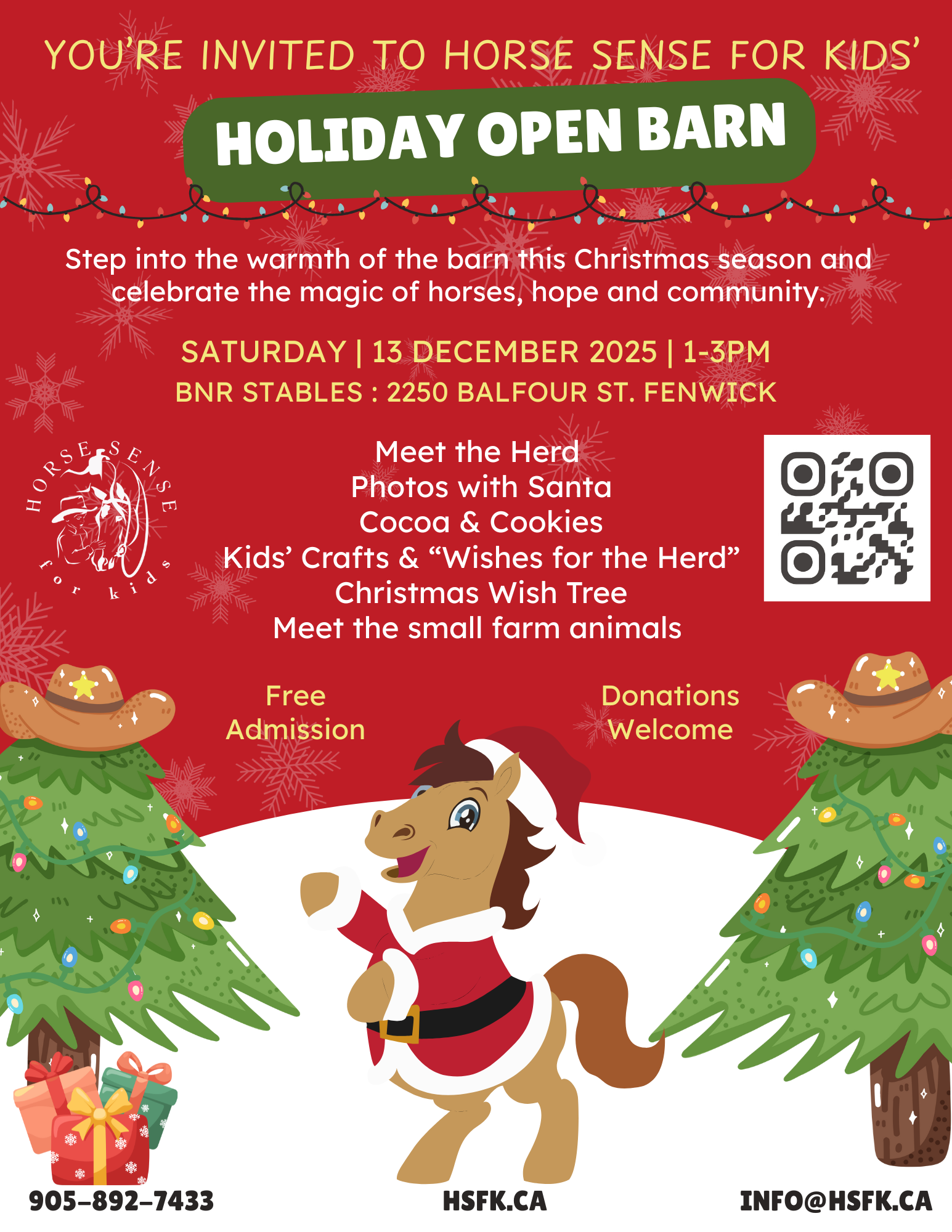 Special Event Sponsorship wild west day