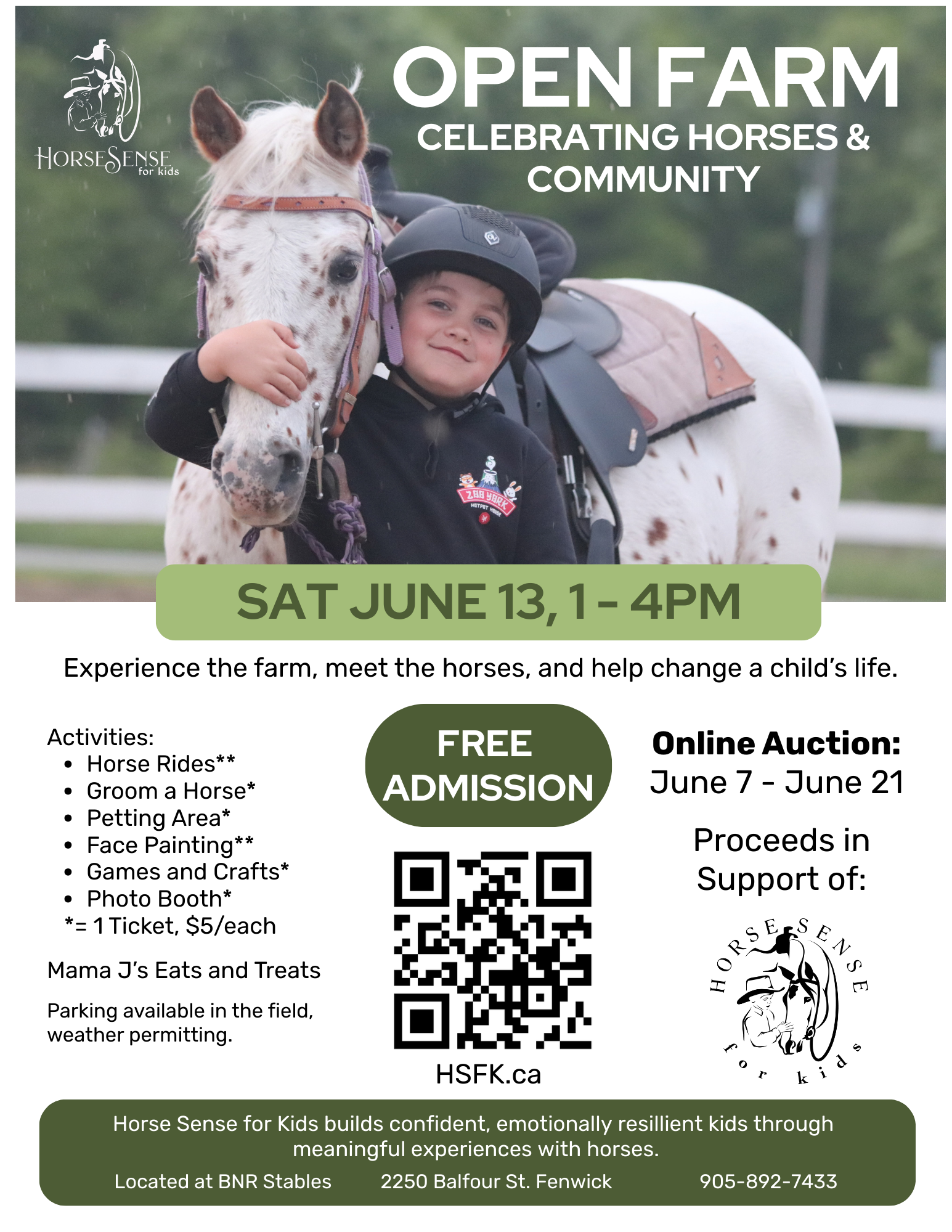 Special Event Sponsorship wild west day